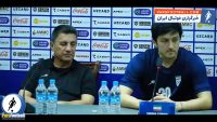 فیلم ؛ امیر قلعهنویی: تیم ملی جای جوانگرایی نیست، جای تغییر نسل است