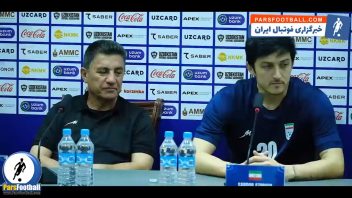 فیلم ؛ امیر قلعهنویی: تیم ملی جای جوانگرایی نیست، جای تغییر نسل است