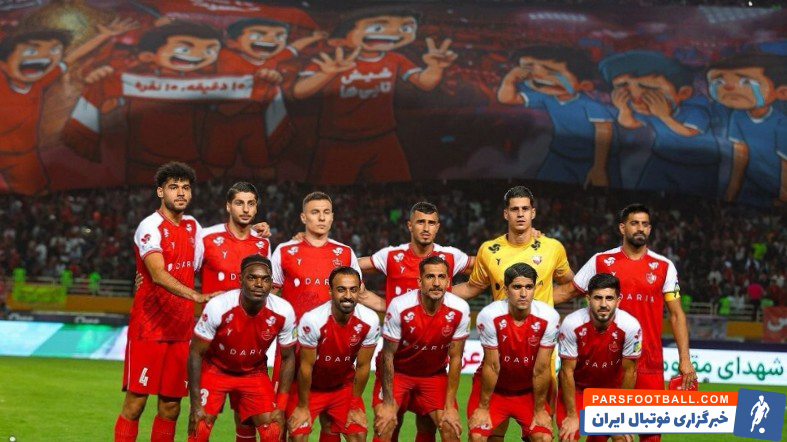 پوستر ویژه باشگاه پرسپولیس برای رکورد ۲۰ بازی بدون شکست در شهرآورد