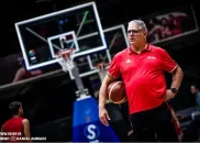 غافلگیر کردن بازیکنان تیم ملی بسکتبال توسط سوتیریوس مانولوپولوس با پاشیدن آب