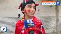 فیلم ؛ هوادار پرسپولیس: امروز پرسپولیس سه بر صفر بازی مقابل ذوب‌آهن را می‌برد