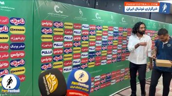 خروج فرشید باقری از ورزشگاه بدون مصاحبه پس از شکست پیکان برابر استقلال