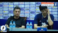 فیلم ؛ خنده سردار آزمون و امیر قلعه‌نویی از اشتباهات مترجم در نشست خبری