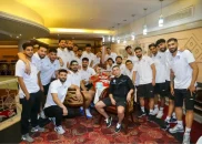 عکس ؛ جشن تولد حبیب فرعباسی در اردوی استقلال پیش از دیدار با آلومینیوم اراک