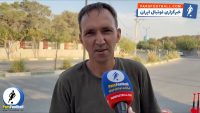 فیلم ؛ هوادار پرسپولیس: خداداد عزیزی فقط یک گل برای ایران زده و نان آن را میخورد
