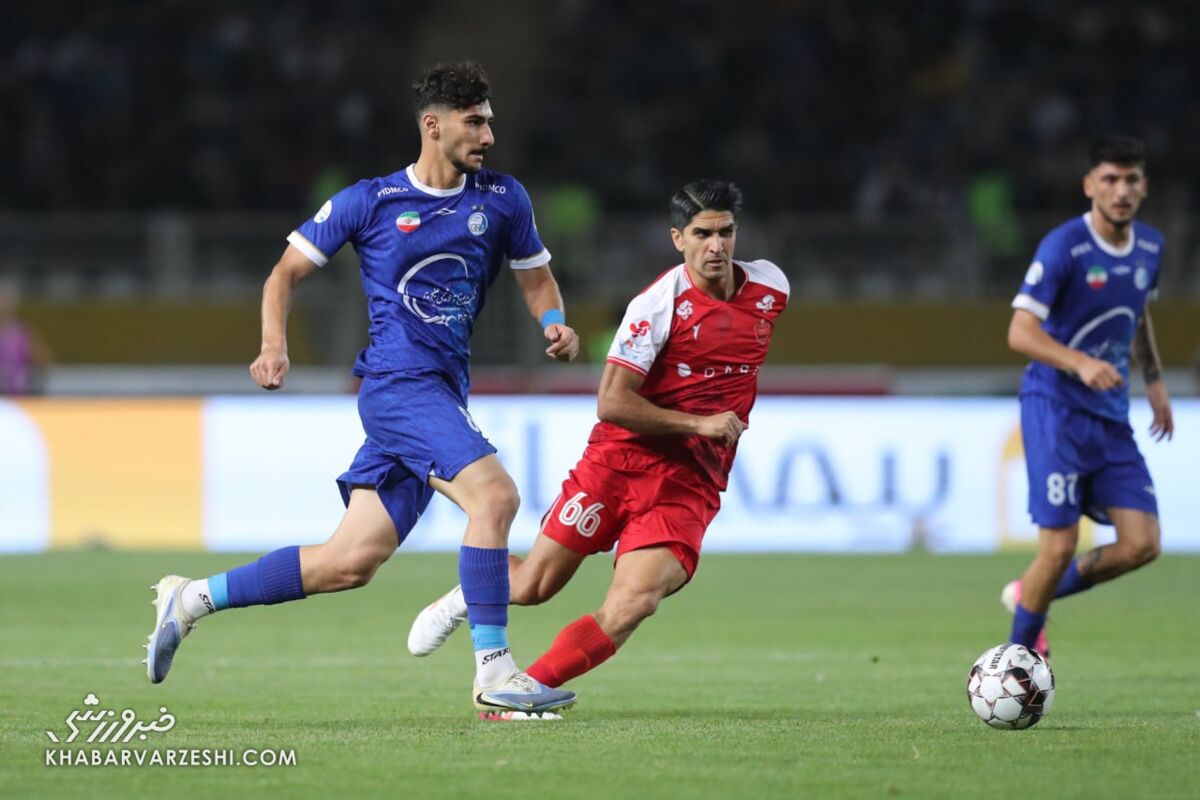 443385 امیرمحمد رزاقینیا در دیدار استقلال - پرسپولیس