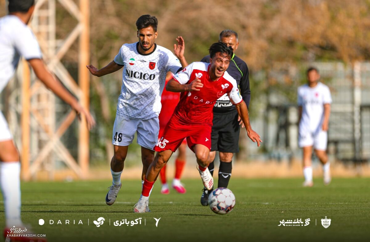 443593 برد پرسپولیس مقابل مس رفسنجان در دیداری تدارکاتی +عکس
