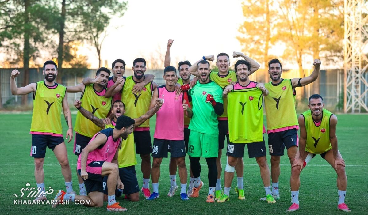 444659 تمرین پرسپولیس