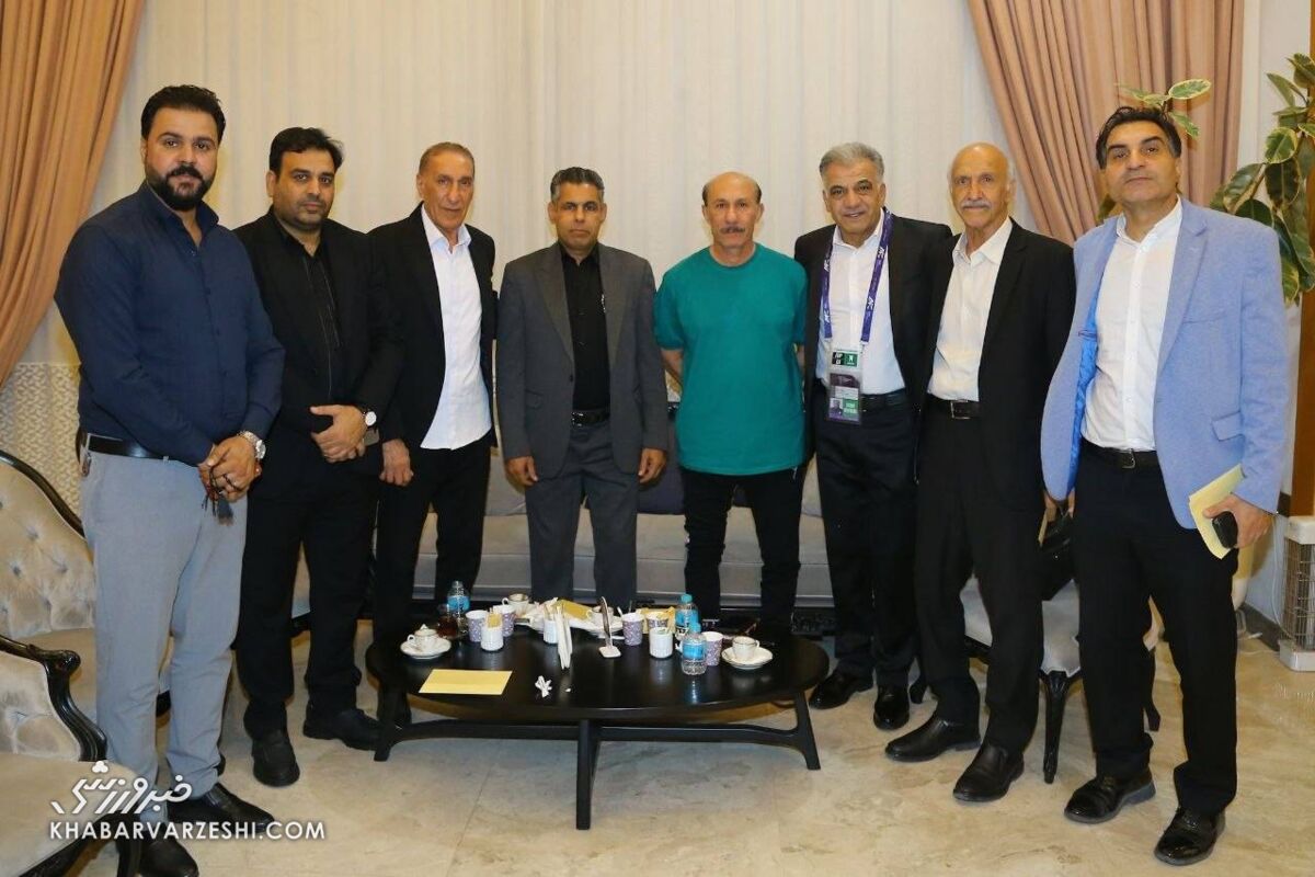 445045 چهرههای مطرح فوتبال ایران مهمان استقلال +عکس
