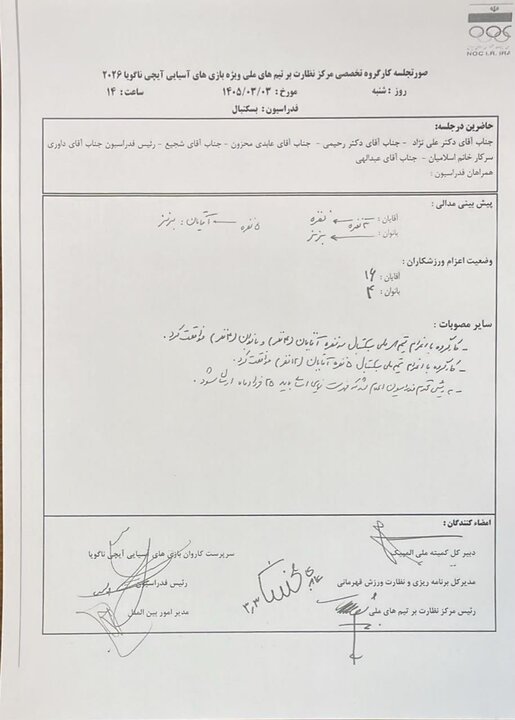 6182669 کمیته ملی المپیک: پیشبینی مدال برنز بسکتبال ماهها پیش انجام شده بود