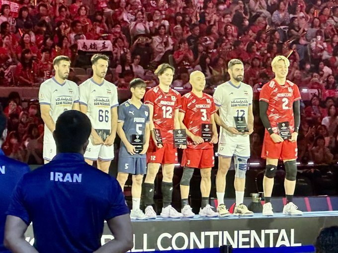63971717 ۳ والیبالیست ایران در تیم رویایی آسیا/ تاکاهاشی MVP شد