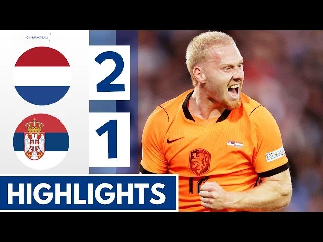 خلاصه بازی هلند 2-1 صربستان (لیگ ملت های اروپا)