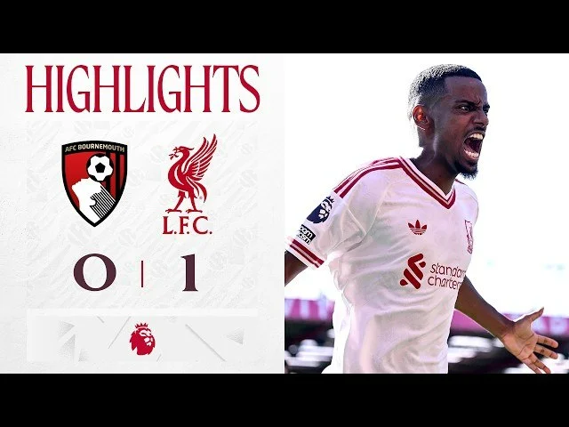 خلاصه بازی بورنموث 0-1 لیورپول (لیگ برتر انگلیس)