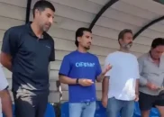 حضور صالح حردانی کاپیتان استقلال در جمع بازیکنان آکادمی آبی پوشان