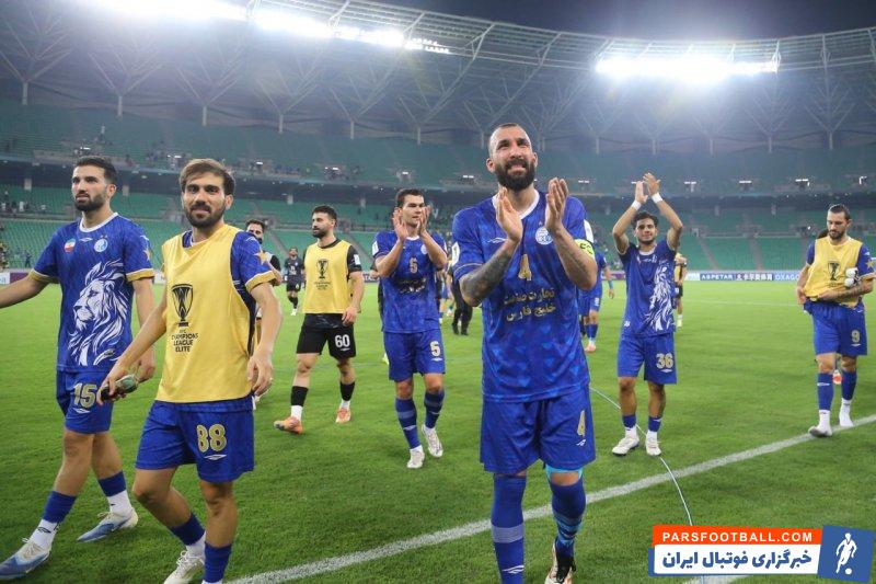روزبه چشمی کاپیتان استقلال پس از پیروزی مقابل السد قطر: میتوانستیم پرگلتر برنده باشیم
