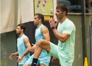 عکس ؛ اضافه شدن مهدی فرزانه به کادر بدنسازی تیم ملی در کنار پپه لوسادو