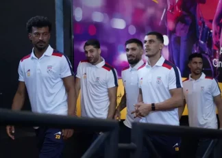 تصویری از حضور علی نعمتی در اردوی تیم ملی به عنوان اولین بازیکن لژیونر