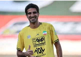 عکس ؛ اعلام خداحافظی محمدرضا حسینی بازیکن پیشین سپاهان و ذوب‌آهن از دنیای بازیگری