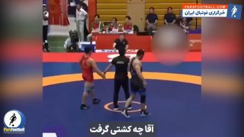 کلیپ ؛ هادی عامل گزارشگر باسابقه کشتی: آرش یوشیدا حسن یزدانی را در جهانی شکست می‌دهد