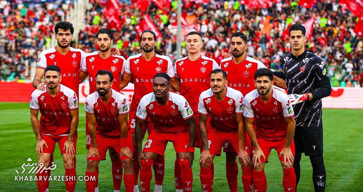 448258 عکس تیمی پرسپولیس مقابل صنعت نفت