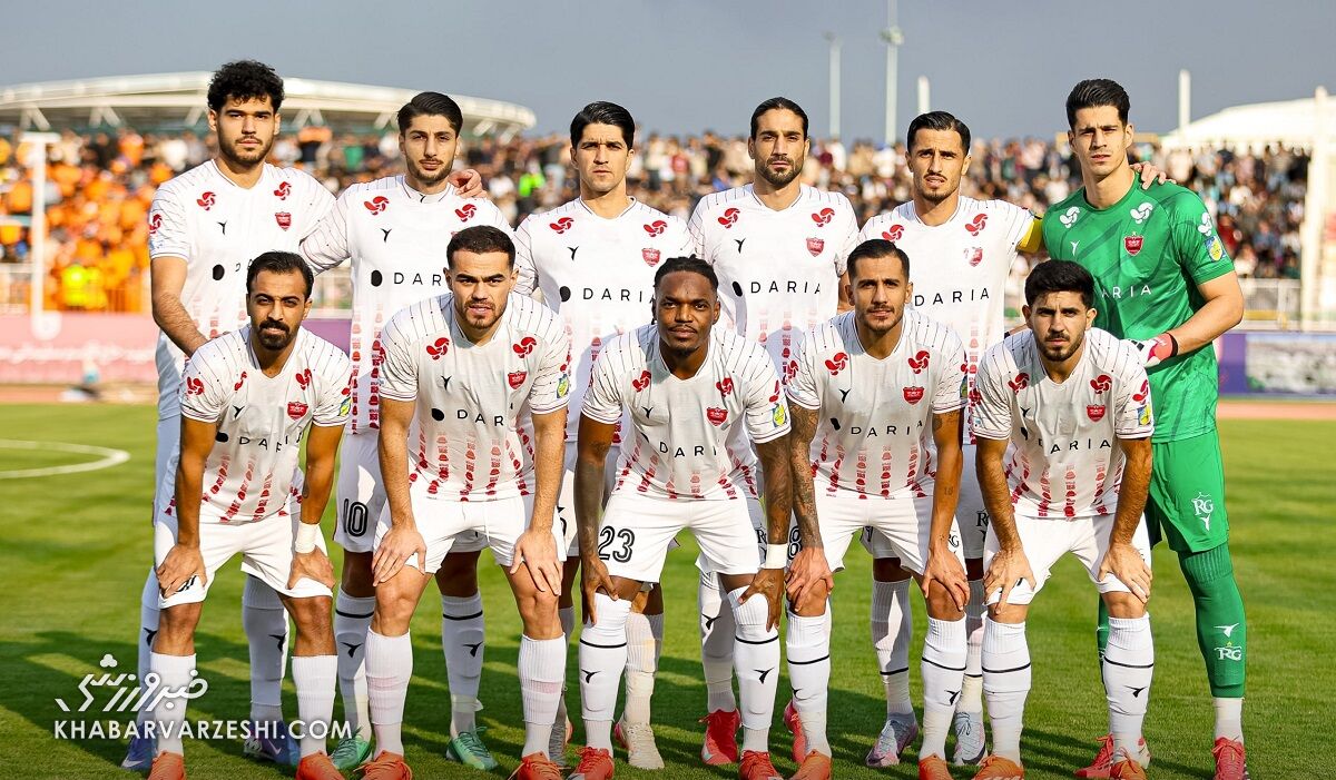 عکس تیمی پرسپولیس مقابل مس شهر بابک