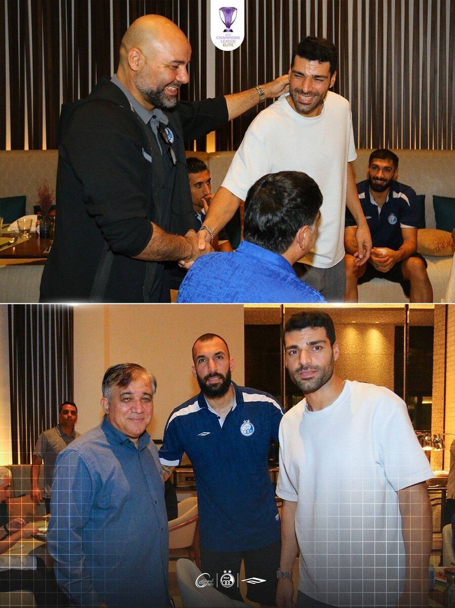 451135 طارمی به استقلالیها پیوست/ سورپرایز آبیها با حضور یک پرسپولیسی +عکس