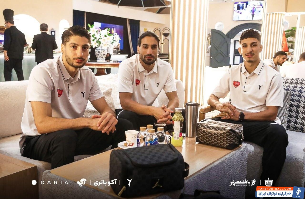 عکس ؛ کاروان پرسپولیس برای تقابل با مس شهربابک راهی سیرجان شد