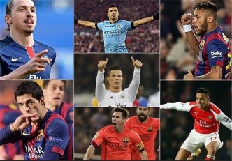 برترین گلزنان اروپا