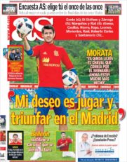 عناوین روزنامه آ.اس اسپانیا 11 خرداد 95