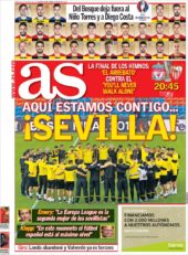 عناوین روزنامه آ.اس اسپانیا28 اردیبهشت 95