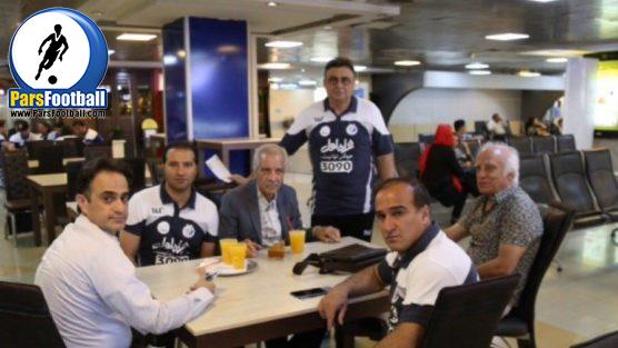 کاروان استقلال در فرودگاه مهرآباد