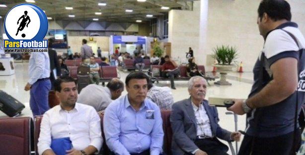 کاروان استقلال در فرودگاه مهرآباد