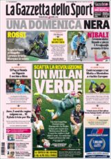 عناوین روزنامه گازتا دلو اسپورت ایتالیا 3 خرداد 95