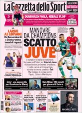 عناوین روزنامه گازتا دلو اسپورت ایتالیا 24 اردیبهشت95