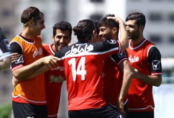 تمرین تیم ملی فوتبال