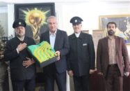 دیدار خادمان امام رضا (ع) با کفاشیان و اسدی