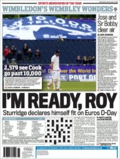 عناوین روزنامه دیلی میل اسپورت بریتانیا 11 خرداد 95