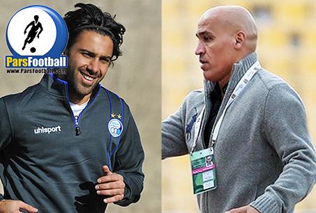 فرهاد مجیدی و علیرضا منصوریان