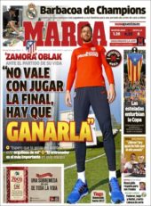 عناوین روزنامه مارکا اسپانیا31 اردیبهشت 95