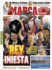 عناوین روزنامه مارکا اسپانیا 3 خرداد 95