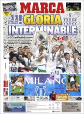 عناوین روزنامه مارکا اسپانیا 9 خرداد 95