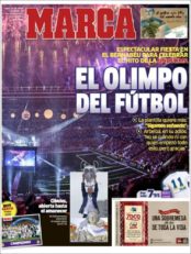 عناوین روزنامه مارکا اسپانیا 10 خرداد 95