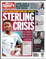 عناوین روزنامه میرور اسپورت 7 خرداد 95