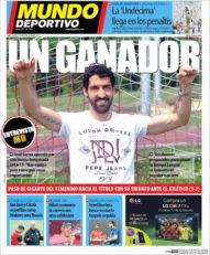 عناوین روزنامه ال موندو دپورتیوو اسپانیا 9 خرداد 95