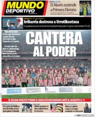 عناوین روزنامه ال موندو دپورتیوو اسپانیا 10 خرداد 95