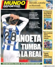 عناوین روزنامه ال موندو دپورتیوو اسپانیا 22 اردیبهشت 95