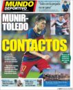 عناوین روزنامه ال موندو دپورتیوو اسپانیا 11 خرداد 95