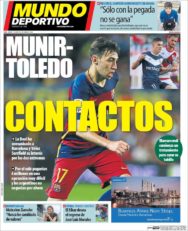 عناوین روزنامه ال موندو دپورتیوو اسپانیا 11 خرداد 95