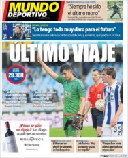 عناوین روزنامه ال موندو دپورتیوو اسپانیا 24 اردیبهشت 95