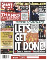 عناوین روزنامه سان اسپورت انگلیس 27 اردیبهشت 95